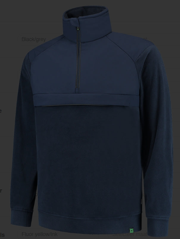 TRICORP Sweater met korte rits