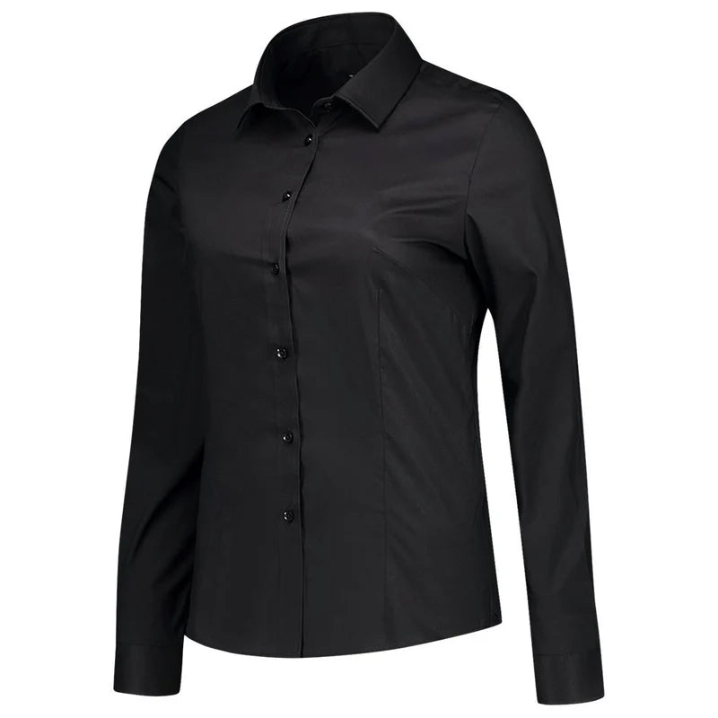 Tricorp 705015 Stretch Blouse Dames – Comfortabele en Stijlvolle Werkblouse
