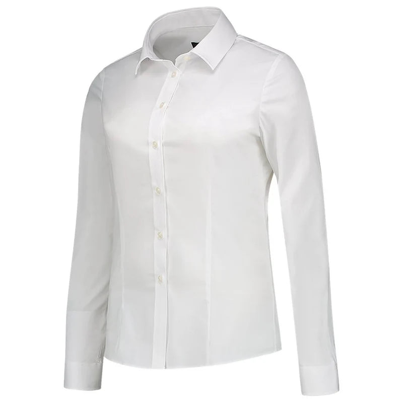 Tricorp 705016 Blouse Stretch Slim Fit – Comfortabele en Stijlvolle Damesblouse