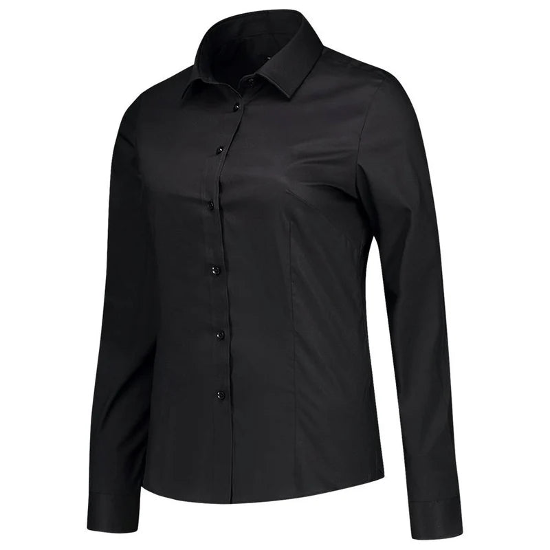 Tricorp 705016 Blouse Stretch Slim Fit – Comfortabele en Stijlvolle Damesblouse