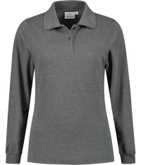 SANTINO MATT Dames Poloshirt lange mouw