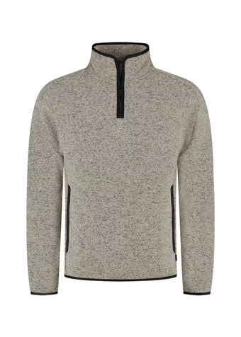 compare product Tricorp 306117 Knitted Fleecejack 1/4 Zip Redefined – Warm en Comfortabel Werkjack