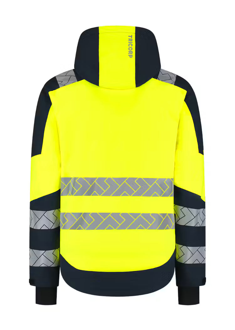 Tricorp 406107 Winterjas Ripstop High Vis Redefined – Warme en Waterdichte Veiligheidsjas