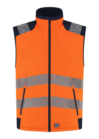 compare product Tricorp 406110 Bodywarmer High Vis Redefined – Warme en Reflecterende Werkbodywarmer