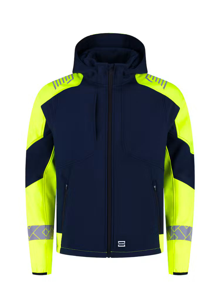 Tricorp 406111 Softshell Capuchon Reflective Redefined – Winddichte en Reflecterende Werkjas