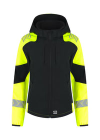 Tricorp 406115 Softshell Capuchon Reflective Redefined Dames – Comfortabele en Reflecterende Werkjas