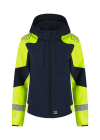 Tricorp 406115 Softshell Capuchon Reflective Redefined Dames – Comfortabele en Reflecterende Werkjas