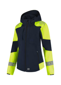 Tricorp 406115 Softshell Capuchon Reflective Redefined Dames – Comfortabele en Reflecterende Werkjas