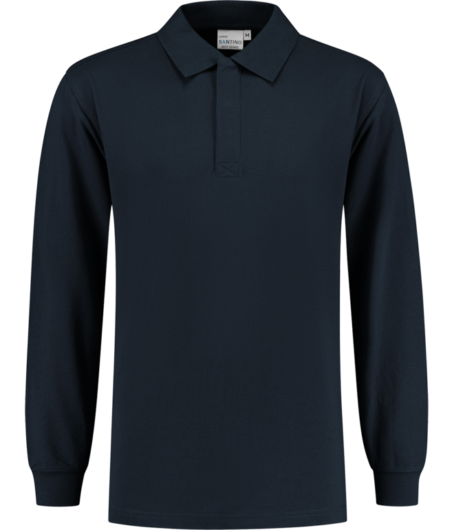 SANTINO LONDON Poloshirt lange mouw