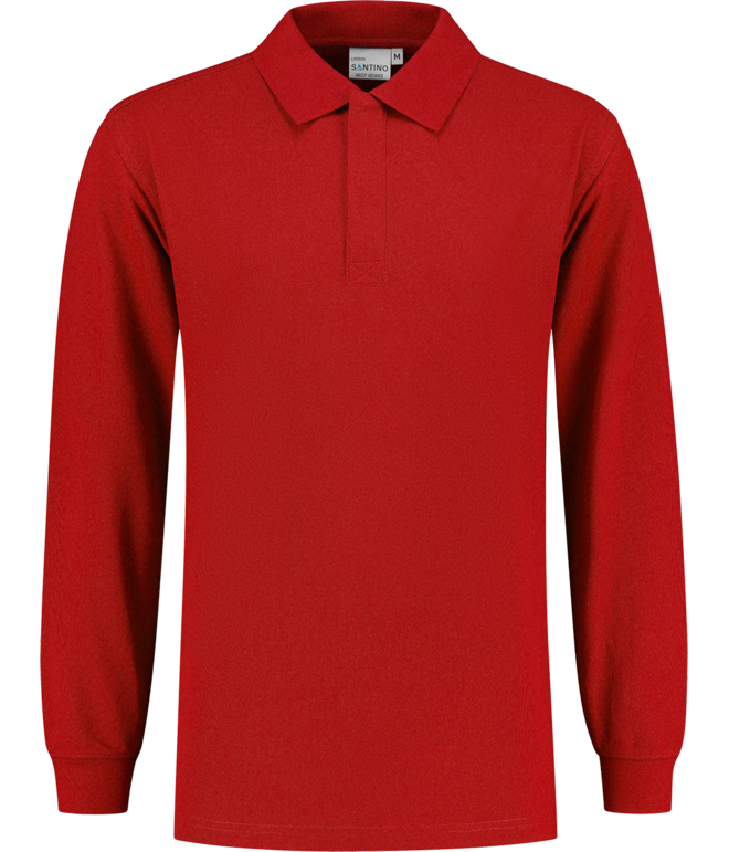 SANTINO LONDON Poloshirt lange mouw