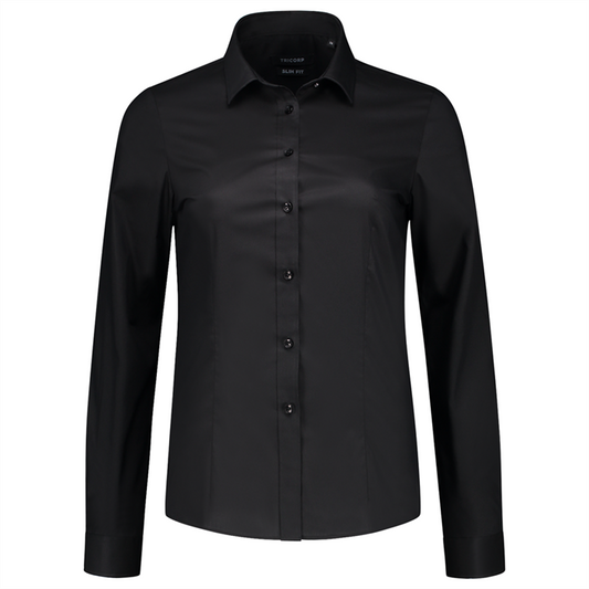 TRICORP Damesblouse stretch slimfit