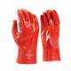 PVC Handschoenen 27 cm Rood (Cat. 2)