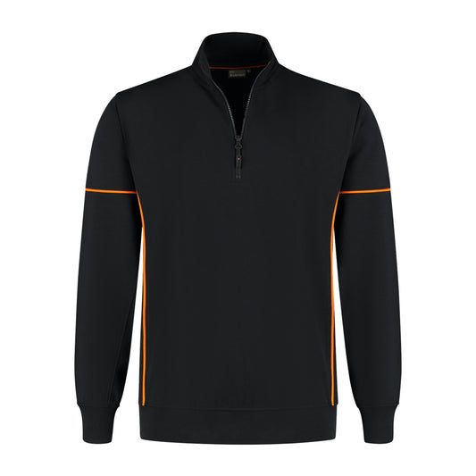 SANTINO COLLIN Zipsweater