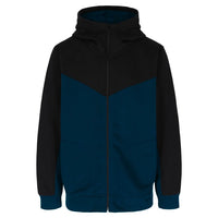 Herock TIBOR sweater met kap – Tweekleurig met lange rits
