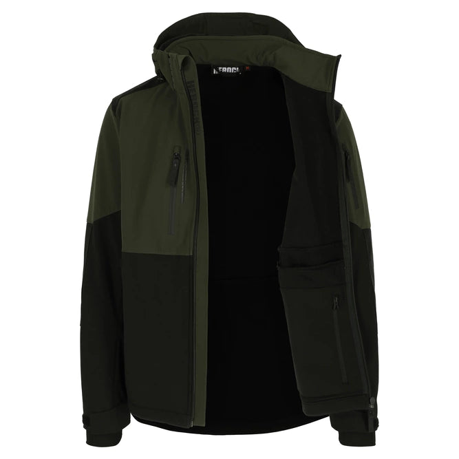 Herock RAGNAR softshell werkjas – 4-way stretch met Cordura®-versteviging