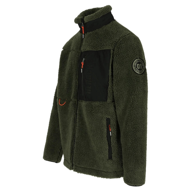 Herock HARI teddyfleece sweater – Lange rits – Limited Edition