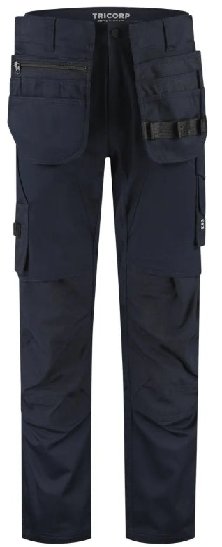 TRICORP Werkbroek met kniezakken met spijkerzakken