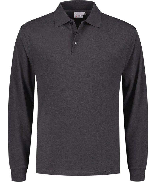 SANTINO MATT Poloshirt lange mouw