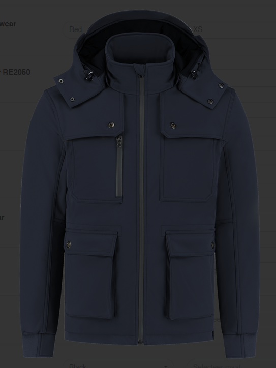 TRICORP Softshell jack Rewear