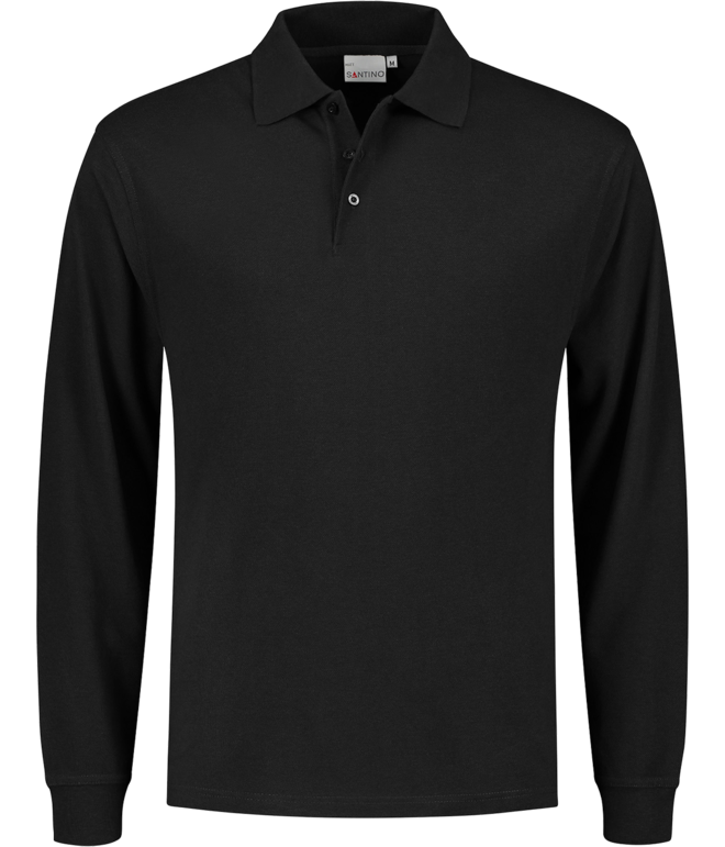 SANTINO MATT Poloshirt lange mouw