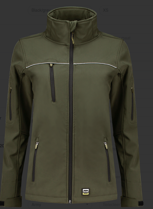 TRICORP Softshell jack dames