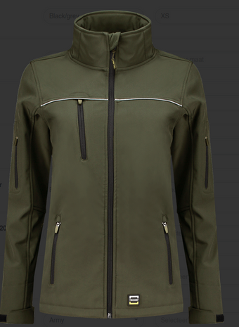 compare product TRICORP Softshell jack dames