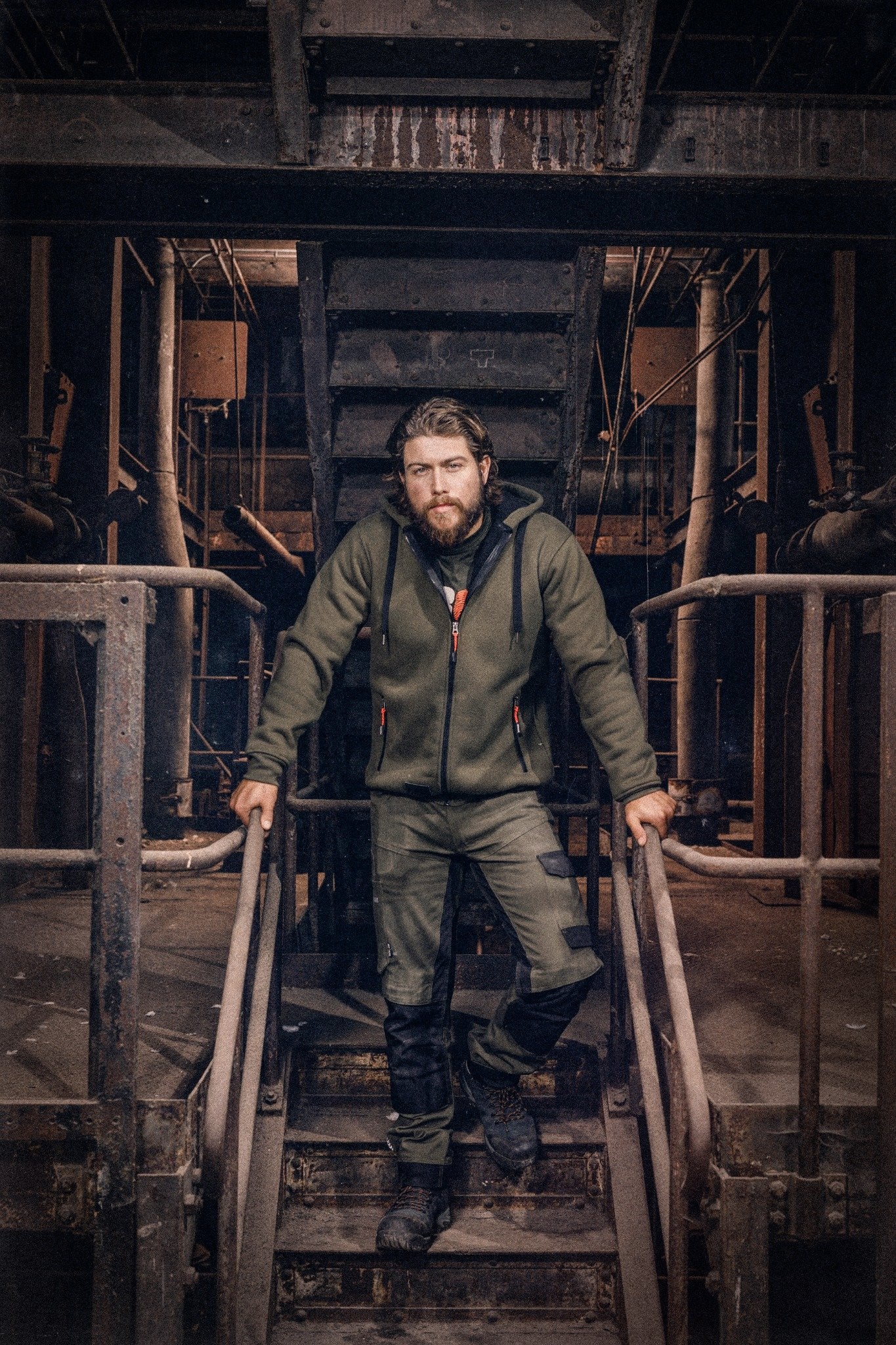 Herock Otis Sweatvest met Capuchon
